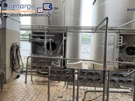 Silos em aço inox