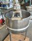 Tacho cozinhador encamisado � vapor em a�o inox 300 litros