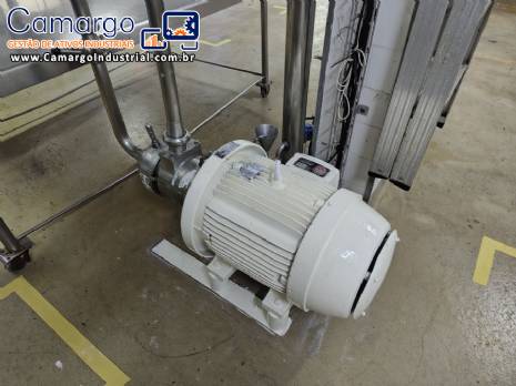 Moinho coloidal em aço inox REX-III/II/K Meteor 40 CV