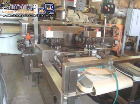 Linha de corte automatica para waffer Haas