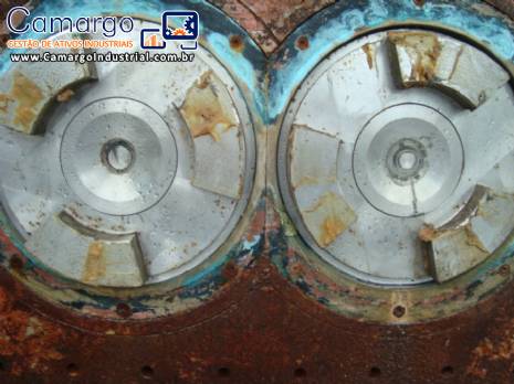 Extrusora para fabrica��o de sab�o