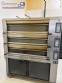 Forno de lastro 3 c�maras com sistema de vapor 12 assadeiras 60 cm x 70 cm Ramanhos
