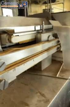 Embutideira Handtmann VF 520 e retorcedor salsichas Handtmann 242 com ganchos suspens�o completa