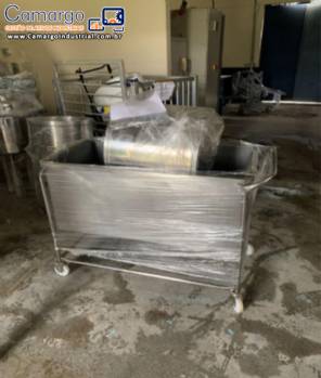 Carrinho para transporte de materiais bloco 5