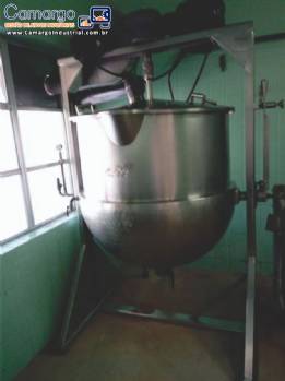 Tacho a�o inox 500 L Biasinox