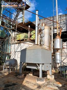 Desodorizador para sebo sab�o em a�o carbono 1.000 L/ h