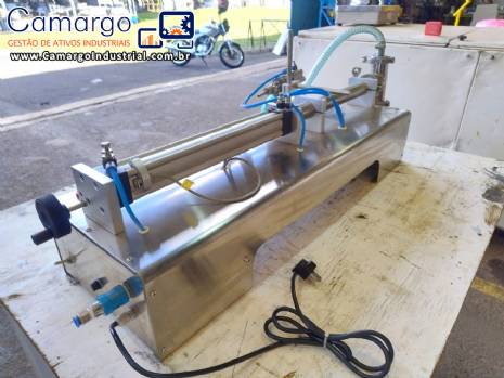 Envasadora em inox de bancada para líquidos 10 a 250 ml Envasadora em inox de bancada para líquidos 10 a 250 ml