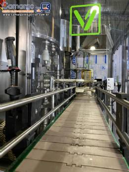 Envasadora rotativa bombonas galões de 1 á 5 litros Vinox Zegla com retrofit Envasadora rotativa bombonas galões de 1 á 5 litros Vinox Zegla com retrofit