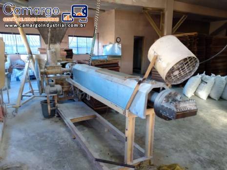 Extrusora para massas de pellets de trigo Extrusora para massas de pellets de trigo