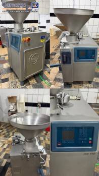 Linha para fabricação embutidos mortadela linguiça salames frescais Linha para fabricação embutidos mortadela linguiça salames frescais