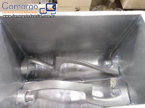 Misturador sigma inox 100 litros Misturador sigma inox 100 litros