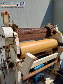 Moldadora cilindro laminador para bolachas biscoitos 1000 mm Simon Vicars Moldadora cilindro laminador para bolachas biscoitos 1000 mm Simon Vicars