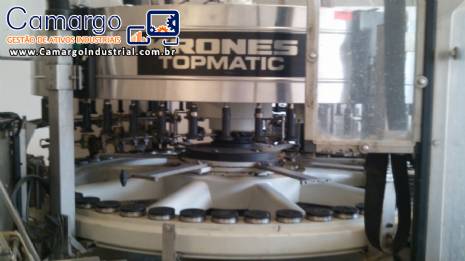 Rotuladora garrafas de vidro Topmatic Krones Rotuladora garrafas de vidro Topmatic Krones