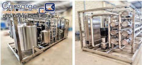 Sistema de filtração concentração por membrana 15.000 L h Padroniza Sistema de filtração concentração por membrana 15.000 L h Padroniza