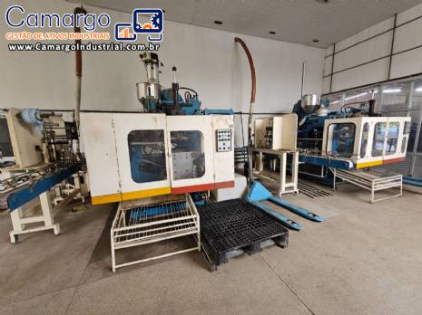 Sopradora para garrafas Pugliese Sopradora para garrafas Pugliese