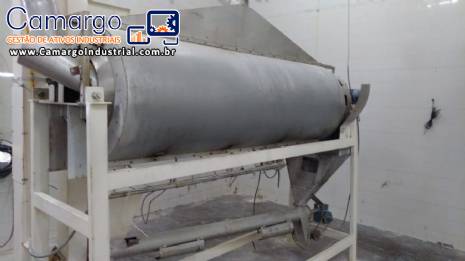 Torrador de cereais em inox 200 kg Torrador de cereais em inox 200 kg