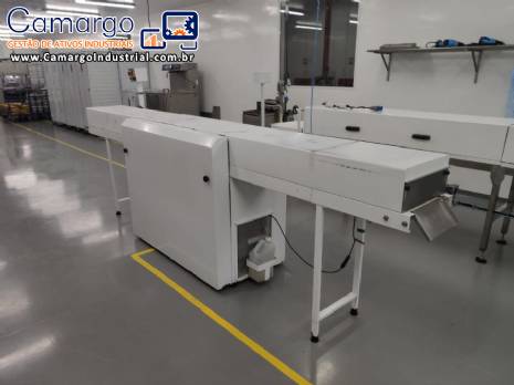 Túnel de resfriamento de chocolate Nowpex Túnel de resfriamento de chocolate Nowpex